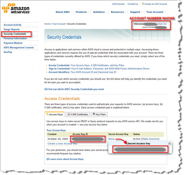 FREE Amazon s3 access key don’t work? How do I check that my Amazon