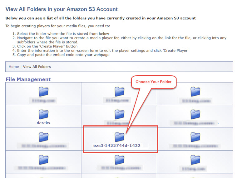 How to upload a file to Amazon s3 with the eZs3 Dashboard | eZs3.com ...